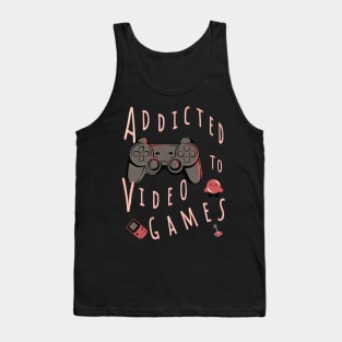 Nostalgic Retro Arcade Gamer Joystick Retro Gamer Old School Arcade Video Games 80s 90s Classic Vintage T-Shirt Tank Top